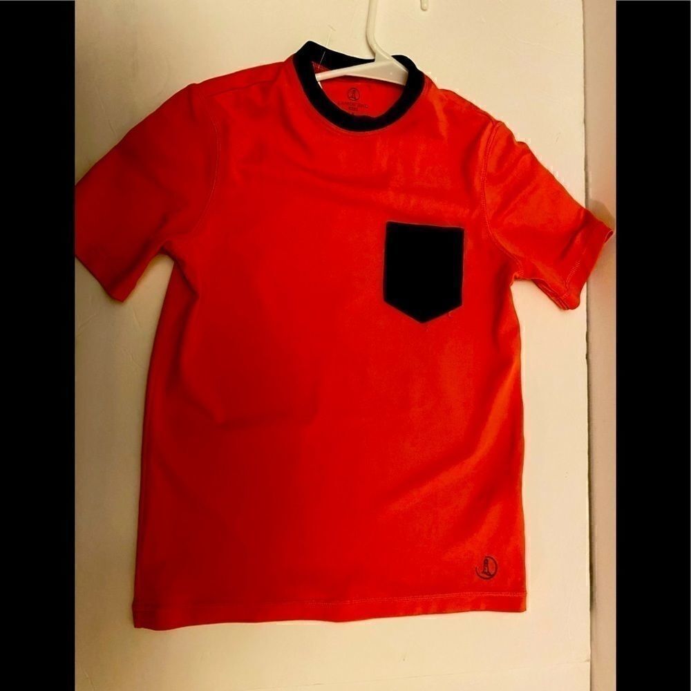 🎉LAND’S END Boys short sleeve Pocket Slub Size:Small